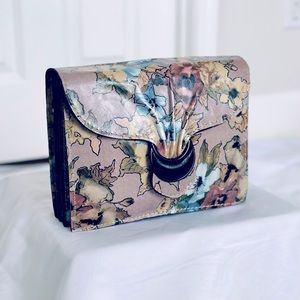 Patricia Nash Van Sannio Clutch (Dusty Rose Color)